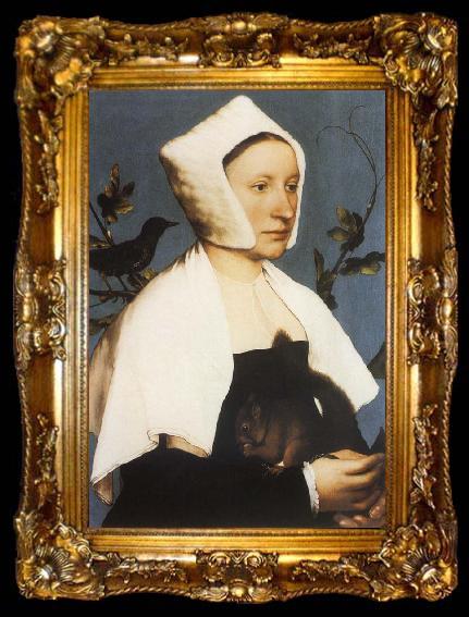 framed  Hans Holbein Recreation by our Gallery, ta009-2